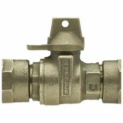 Wholesale 🥰 Mueller Company 3/4 in. Compression Ball Valve with Lock Wing ⌛