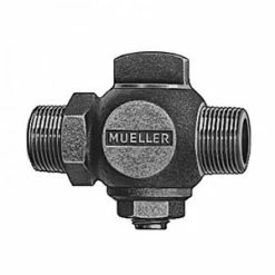 New 🔥 Mueller Company 3/4 in. MIP Brass Corporation Stop 🛒