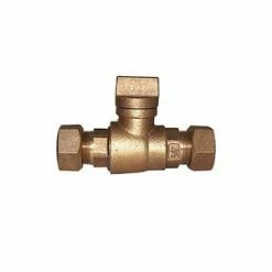 Promo ❤️ Mueller Company 1 in. Compression Brass Curb Valve 🧨
