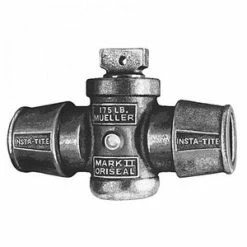 New 🤩 Mueller Company 1 in. IPS Brass Curb Valve 🥰