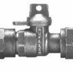Deals 🌟 Mueller Company 1 in. CTS Compression x Meter Swivel Nut Ball Valve with Reduced Port Lockwing 🤩