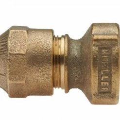 Brand new 😀 Mueller Company 1 in. Straight Brass Meter Coupling 🔔