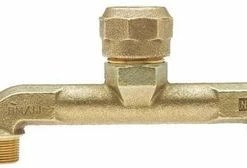 Cheapest ✨ Mueller Company 1 in. Compression x MIPT Water Service Brass U Branch Connector 🤩