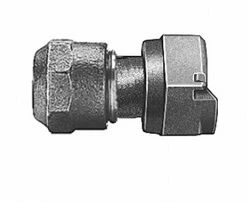 Discount 👏 Mueller Company 1 in. CTS x Swivel Nut Straight Brass Meter Coupling ⭐