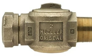 Coupon π Mueller Company 1-1/2 x 1-1/2 in. MIP x CTS Compression 300 psig Corporation Stop π 3 Coupon π Mueller Company 1-1/2 x 1-1/2 in. MIP x CTS Compression 300 psig Corporation Stop π