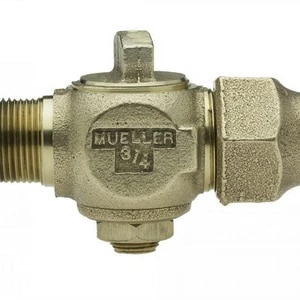 Wholesale π Mueller Company 1 x 1 in. IPT x Flared Brass Corporation Stop π 3 Wholesale π Mueller Company 1 x 1 in. IPT x Flared Brass Corporation Stop π