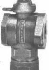 Best Sale 😉 Mueller Company 2 in. CTS Compression x Meter Flanged 360 Degree Turn Ball Angle Valve with Lock Wing 😉