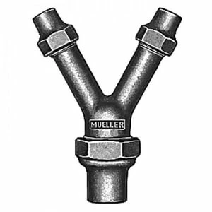 Brand new β Mueller Company 1 x 1-1/2 in. Flared Brass Wye Branch π 3 Brand new β Mueller Company 1 x 1-1/2 in. Flared Brass Wye Branch π