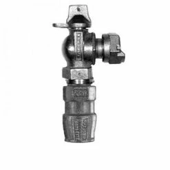 Best Pirce 🤩 Mueller Company 3/4 in. CTS x Meter Swivel Brass Angle Ball Valve Curb Stop 😍