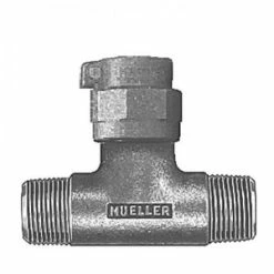 Buy 🧨 Mueller Company 3/4 x 3/4 x 1 in. MIPT x Pack Joint Water Service Brass Reducing Tee 🔔