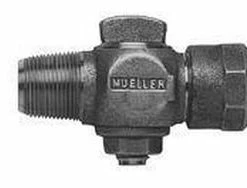 New ⌛ Mueller Company 1 x 1 in. CC x CTS Compression Corporation Stop 🔔