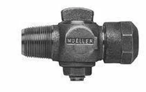 New β Mueller Company 1 x 1 in. CC x CTS Compression Corporation Stop π 3 New β Mueller Company 1 x 1 in. CC x CTS Compression Corporation Stop π