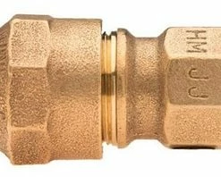 Hot Sale 🌟 Mueller Company 1 in. Compression x FIPT Cast Brass Alloy Coupling 🔔